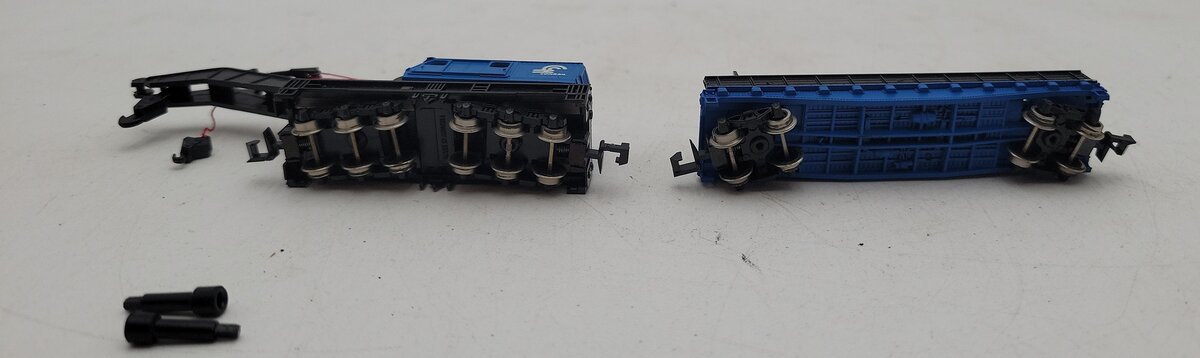 Rivarossi 6020 Conrail Crane with Flatcar EX/Box