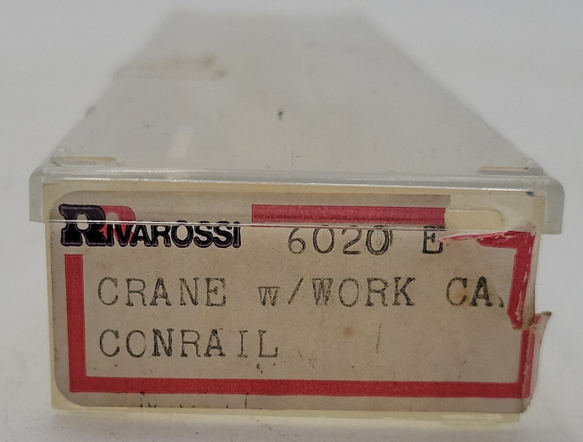 Rivarossi 6020 Conrail Crane with Flatcar EX/Box