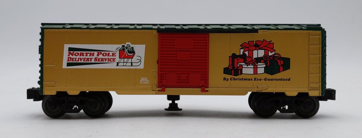 Lionel 6-26741 O Gauge Operating Santa Boxcar LN/Box
