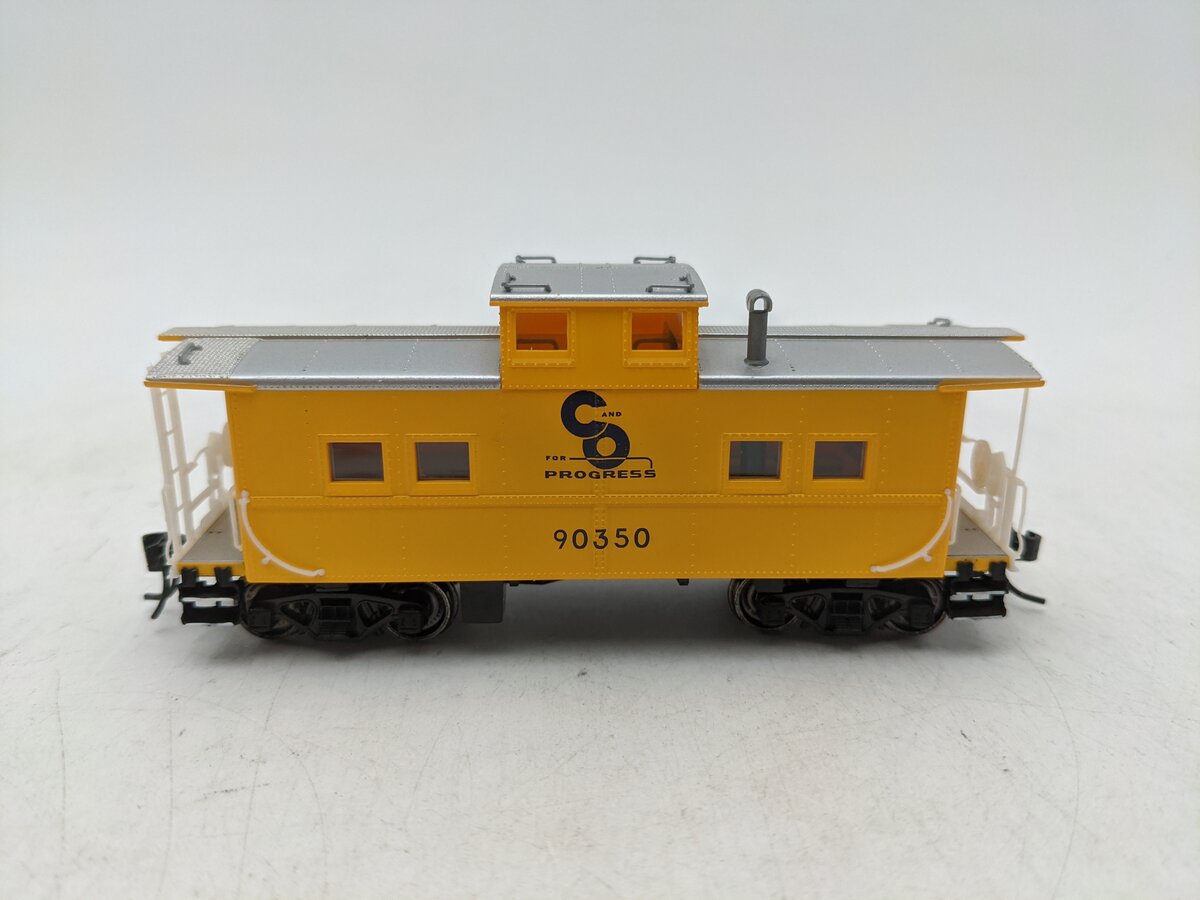 Proto 2000 8542 HO C&O Cupola Steel Caboose #90350 EX/Box
