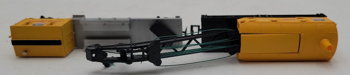 Bachmann 56-1210-01 N Scale Union Pacific Crane Car & Boom Tender Set LN/Box