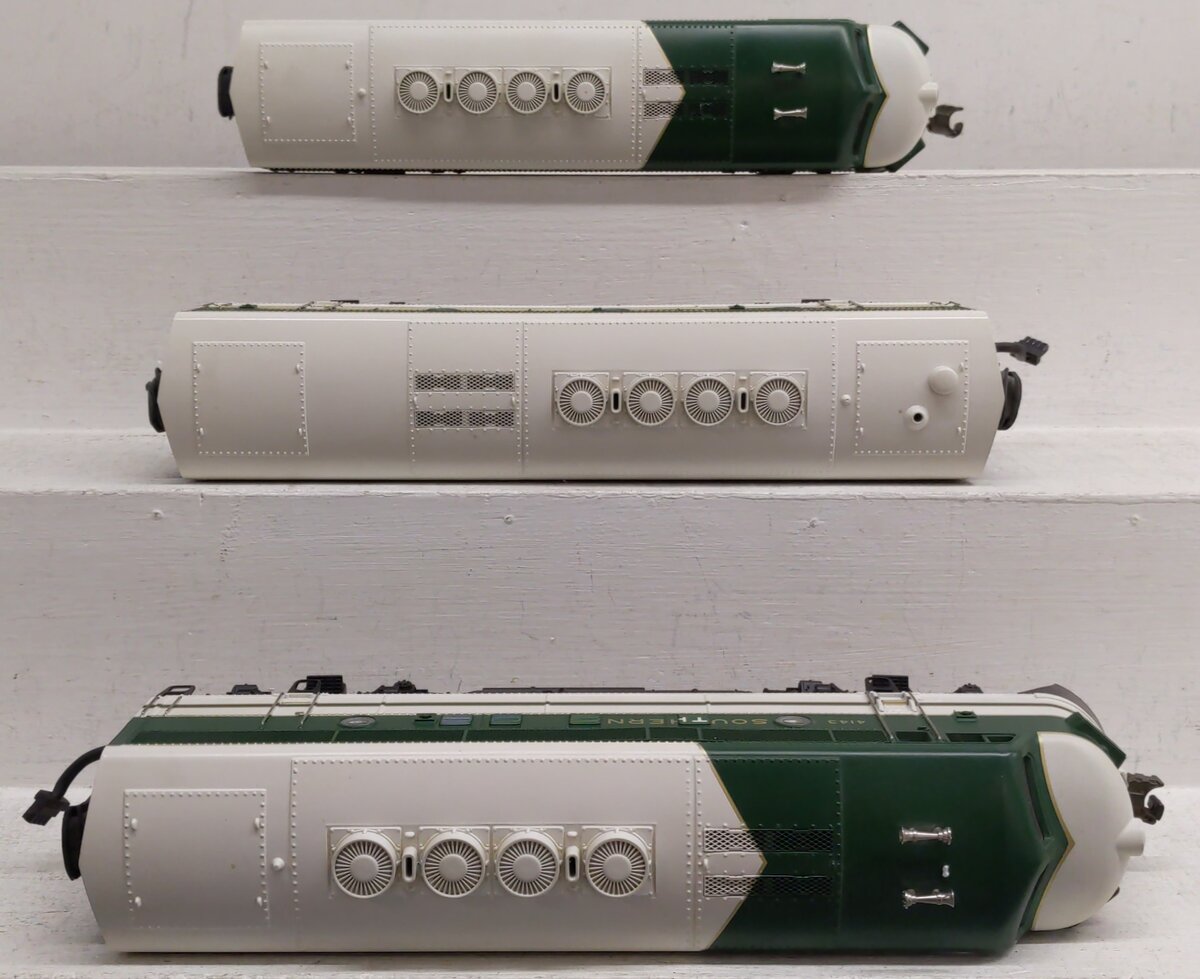 MTH 20-2177-1 O Gauge Southern F3 ABA Diesel Engine Set w/PS1 #4137/4143 EX/Box
