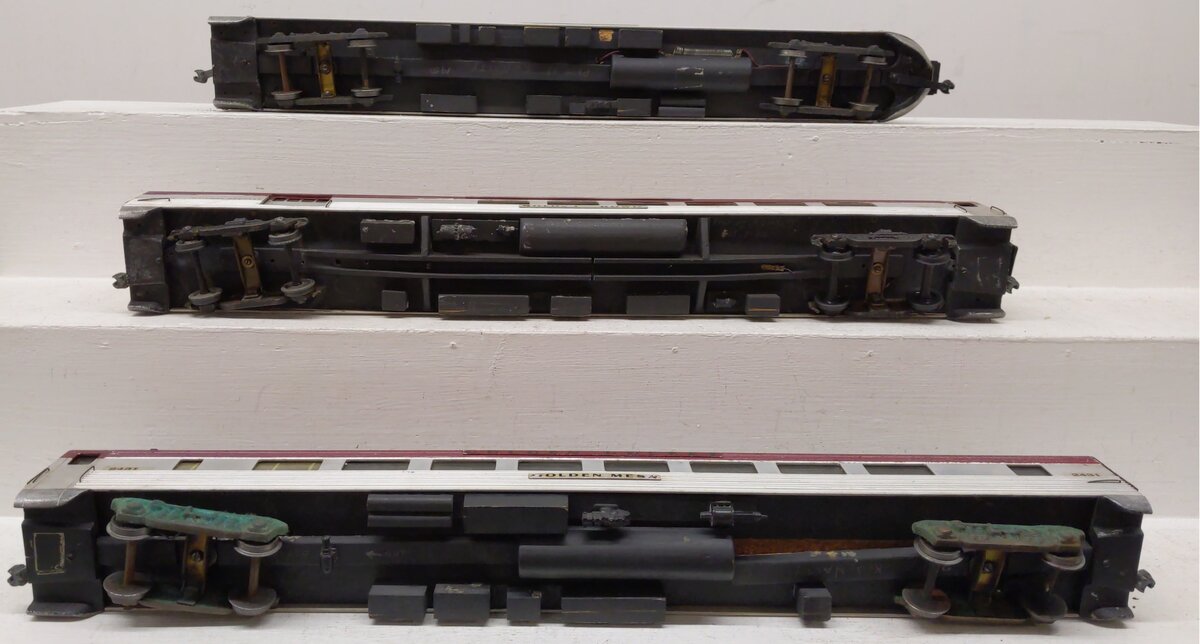 Assorted O Gauge Custom Passenger Cars -2 Rail [3] VG