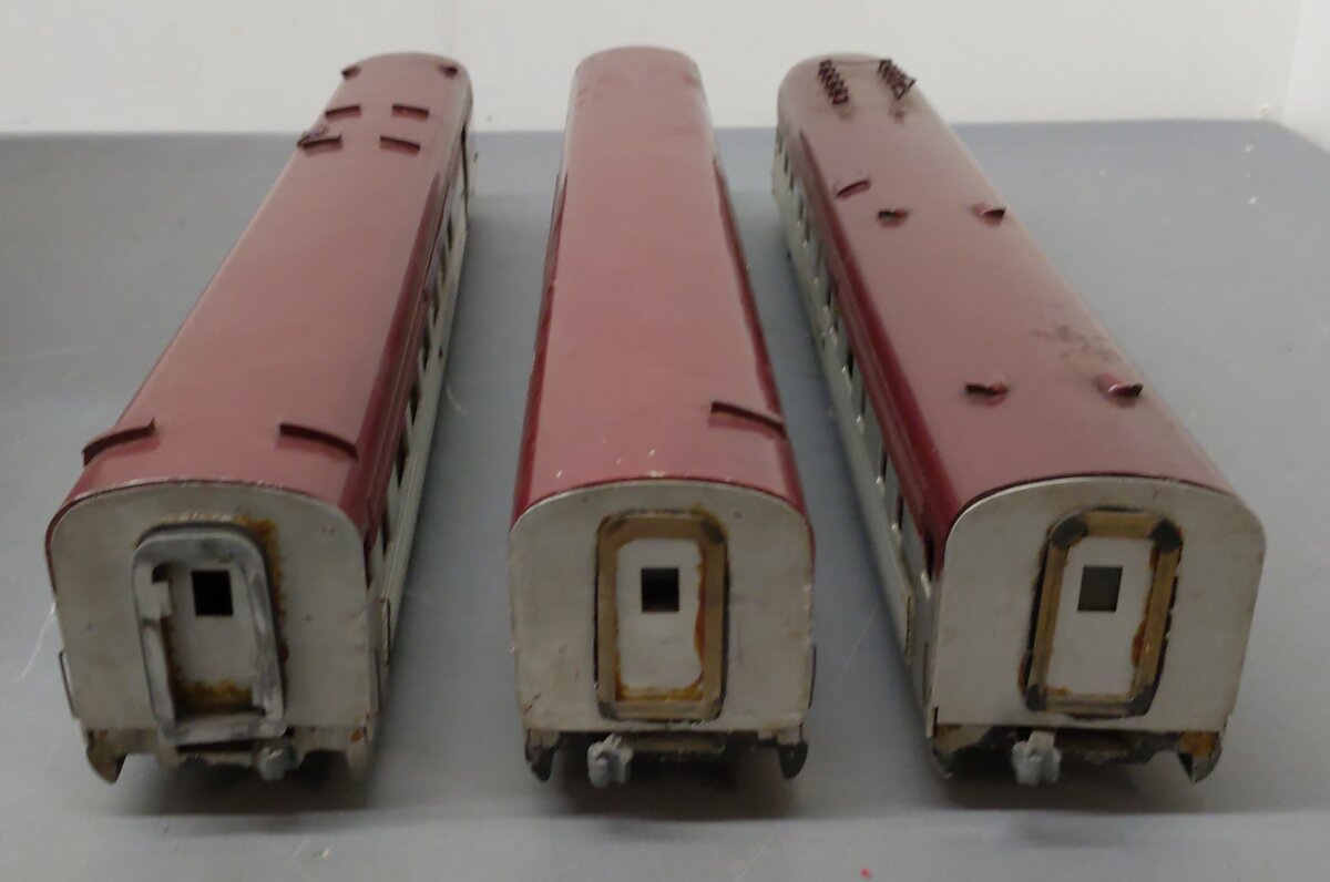 Assorted O Gauge Custom Passenger Cars -2 Rail [3] VG