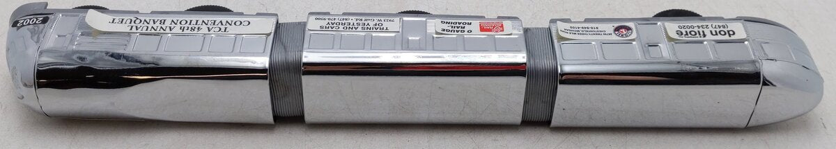 Schylling Lionel Streamliner 3-Car Wind-up Tin Train Set EX/Box