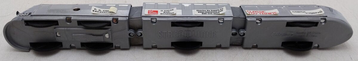 Schylling Lionel Streamliner 3-Car Wind-up Tin Train Set EX/Box