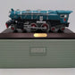 Avon/Lionel Blue Comet Locomotive w/ Display Base EX/Box