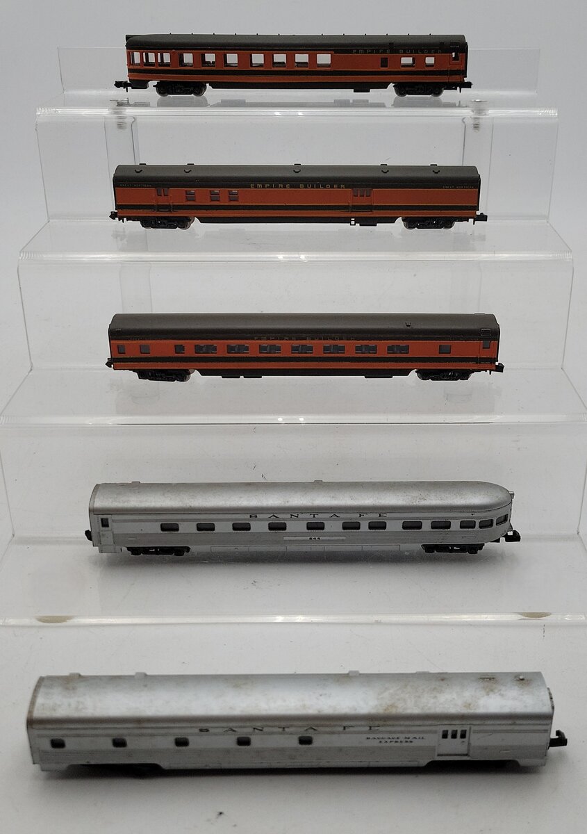 Con-Cor & Atlas N Scale Assorted Passenger Cars [5] EX