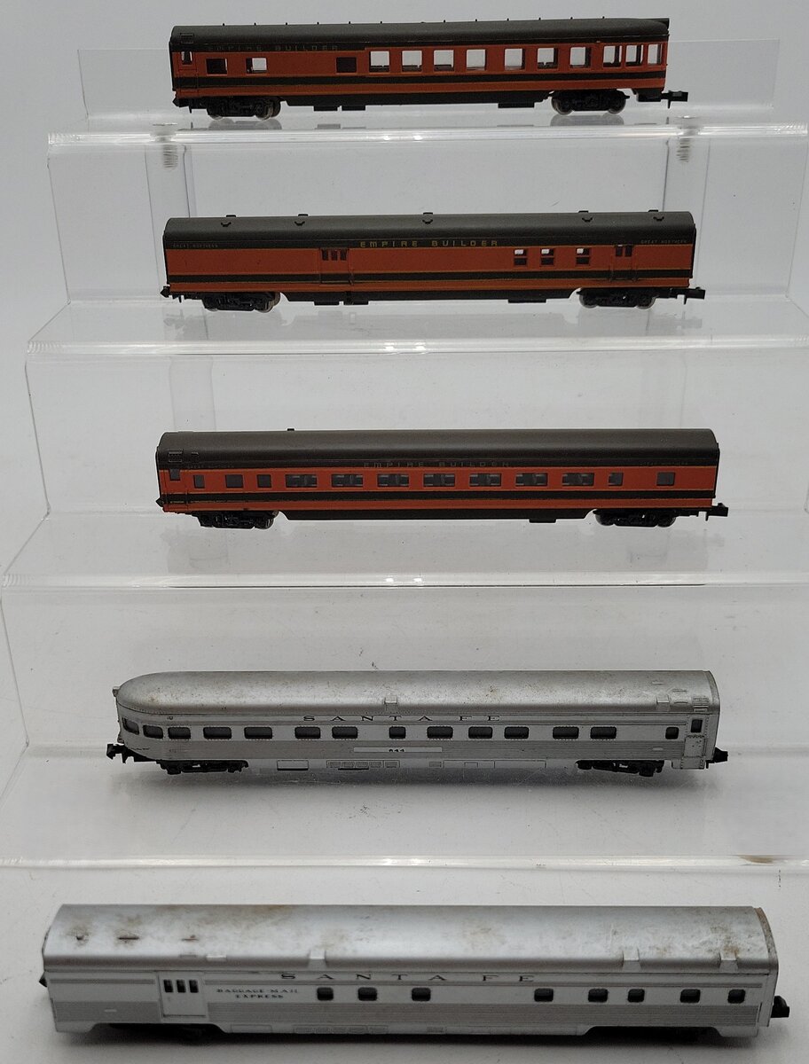 Con-Cor & Atlas N Scale Assorted Passenger Cars [5] EX