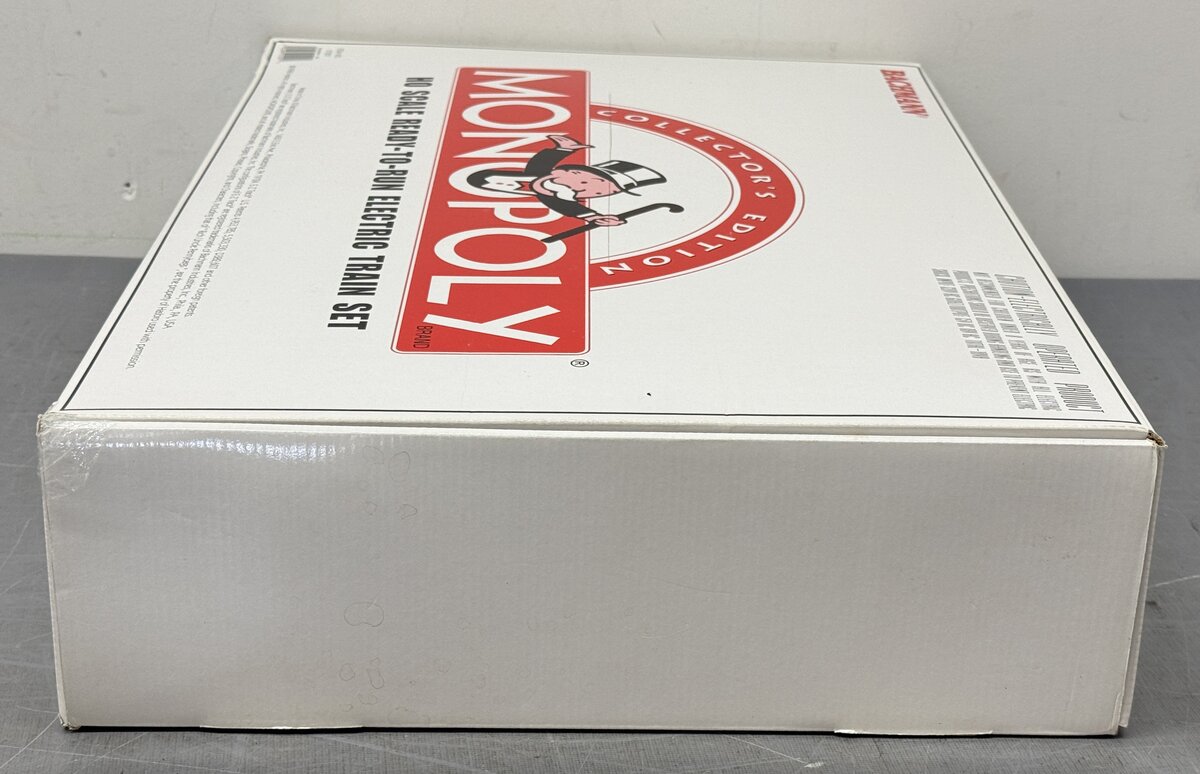 Bachmann 01201 HO Monopoly Collectors Edition HO Gauge Steam Train Set VG/Box