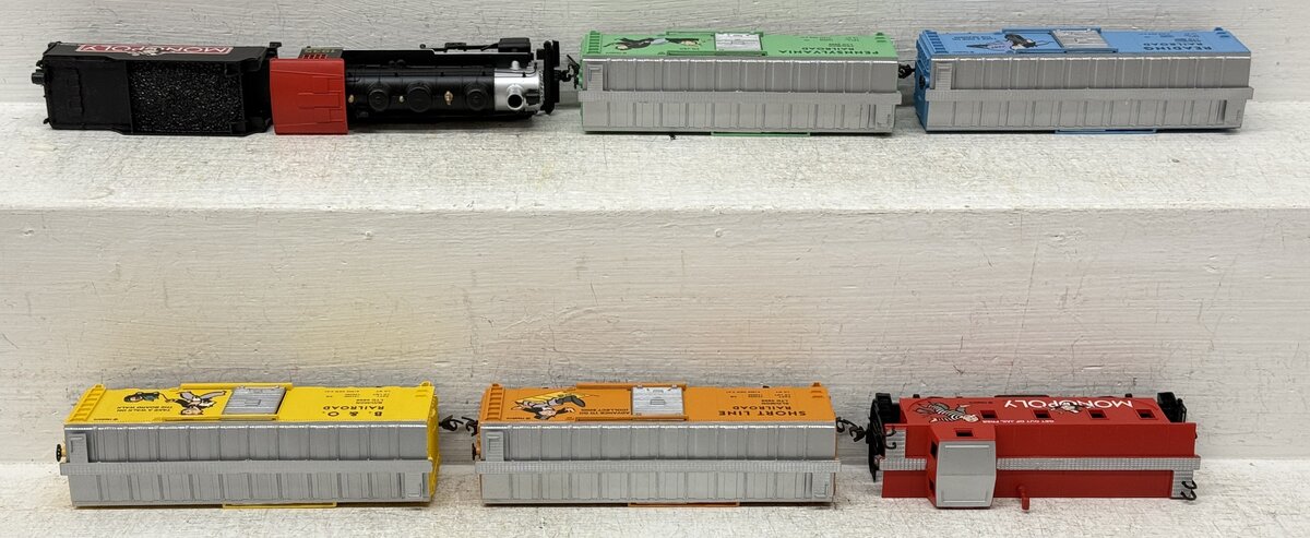 Bachmann 01201 HO Monopoly Collectors Edition HO Gauge Steam Train Set VG/Box