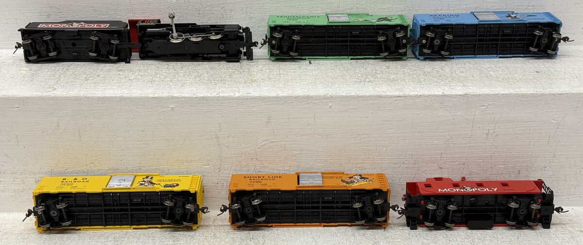 Bachmann 01201 HO Monopoly Collectors Edition HO Gauge Steam Train Set VG/Box
