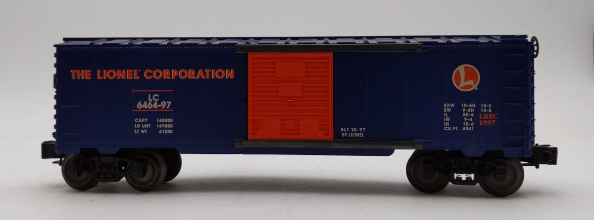 Lionel 6-29200 1997 Lionel Railroader Club 6464 Boxcar EX/Box