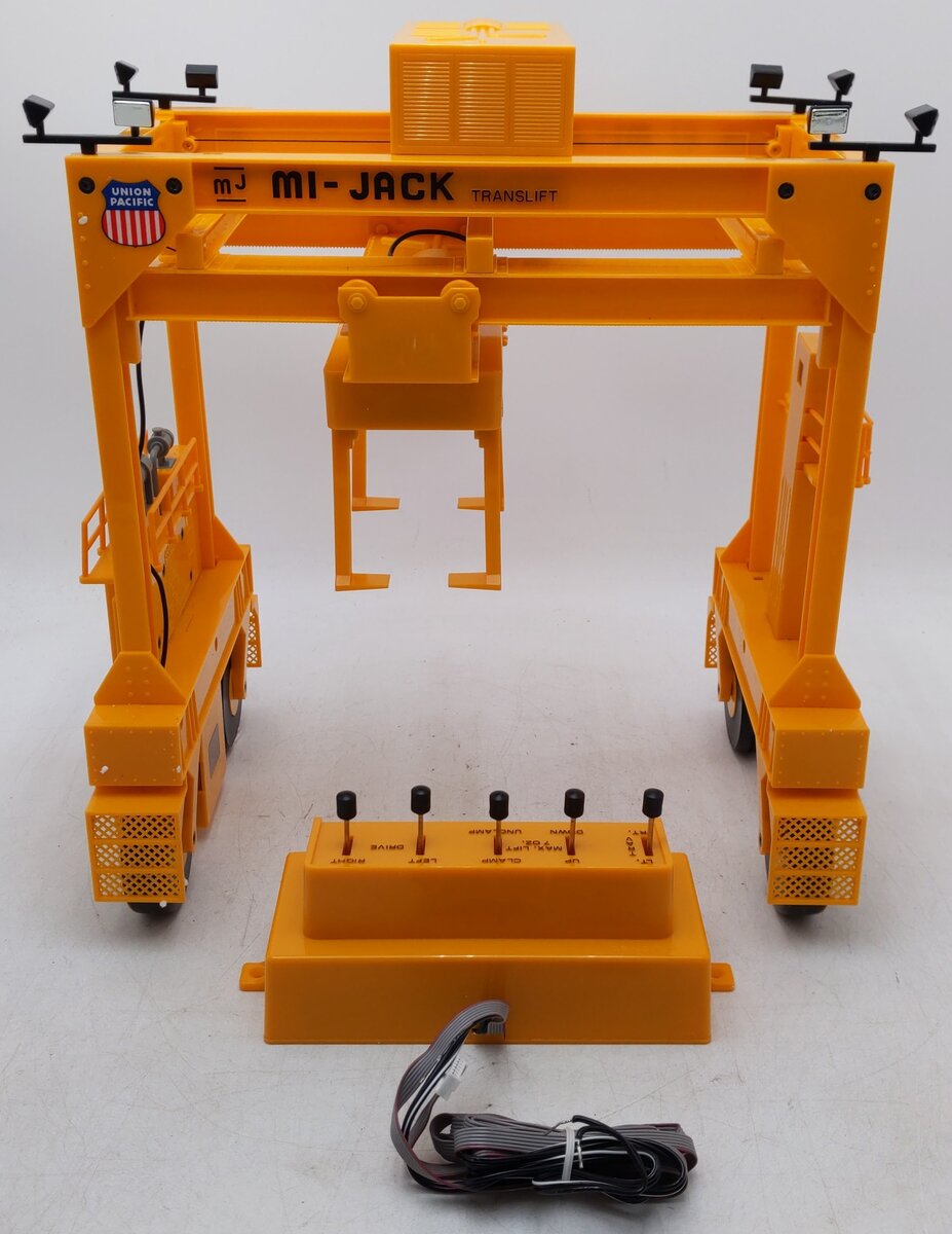 Lionel 6-12741 O Gauge Union Pacific Intermodal Crane Mi-Jack Translift EX/Box