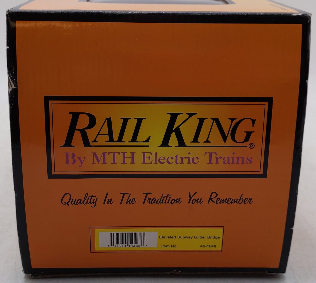 MTH 40-1048 O Gauge Elevated Subway Trestle Bridge EX/Box