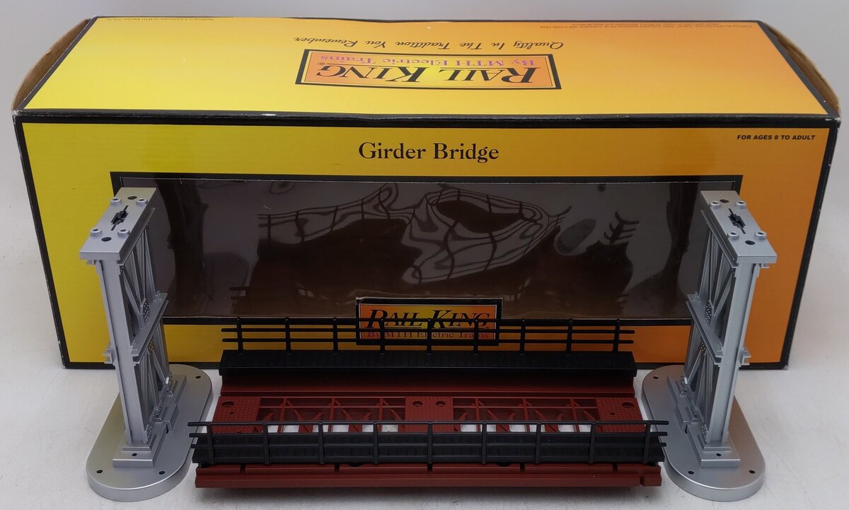 MTH 40-1048 O Gauge Elevated Subway Trestle Bridge EX/Box