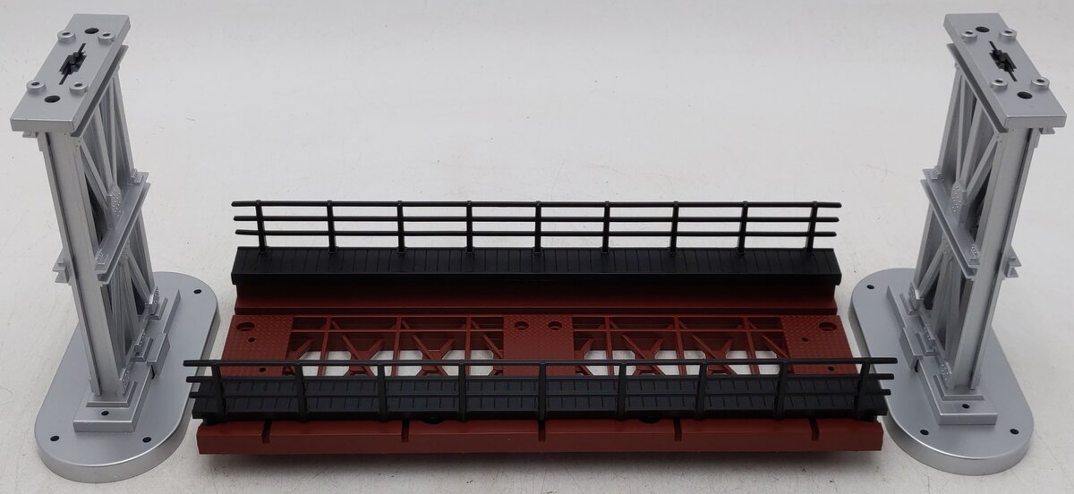 MTH 40-1048 O Gauge Elevated Subway Trestle Bridge EX/Box