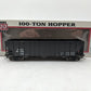 Proto 1000 23935 HO Scale Baltimore & Ohio 100-Ton 3-Bay Hopper #83746 EX/Box