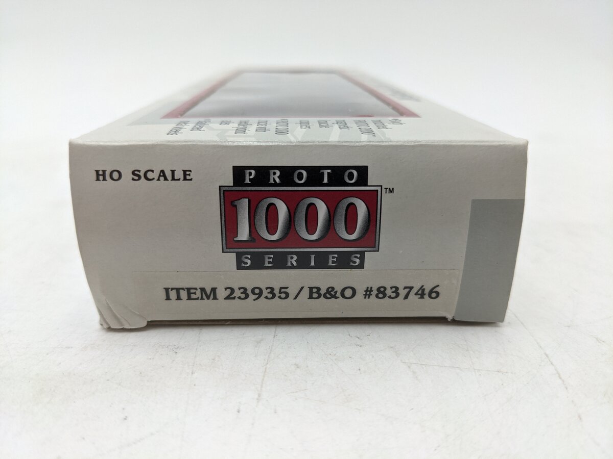 Proto 1000 23935 HO Scale Baltimore & Ohio 100-Ton 3-Bay Hopper #83746 EX/Box