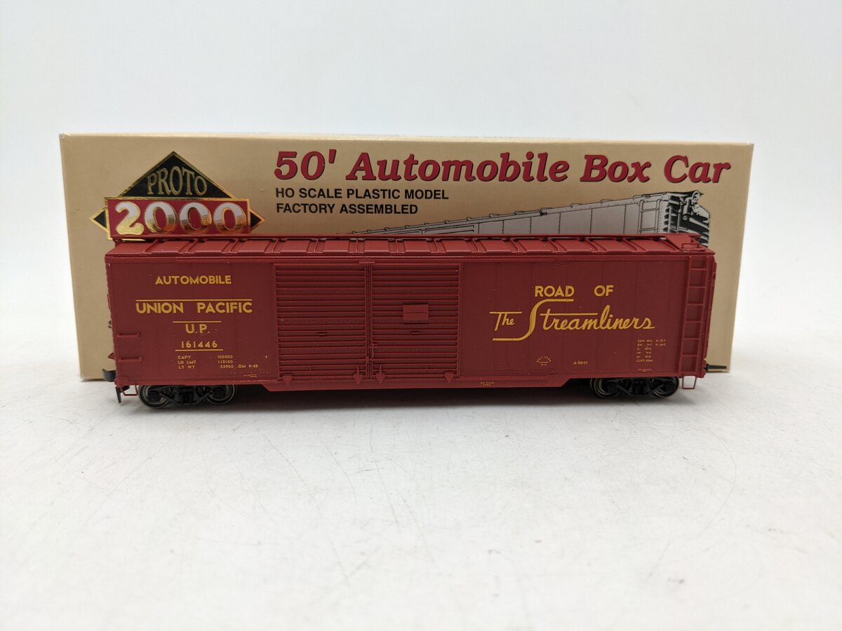 Proto 2000 HO Union Pacific 50' Automobile Box Car #161446 EX/Box
