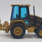NZG 435/1 1:50 Die-Cast Caterpillar Backhoe Loader w/438C Black Front System EX/Box