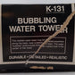 K-Line K131 O Bubbling Water Tower EX/Box