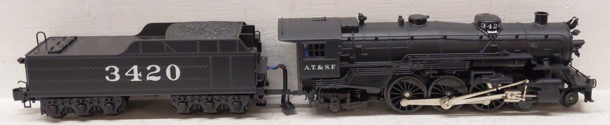 K-Line K3330-3420 O Atchison Topeka Santa Fe Steam Locomotive & Tender #3420 EX/Box