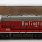 Life Like 7745 N Scale Burlington Route SD7 Powered Diesel Locomotive #346 EX/Box