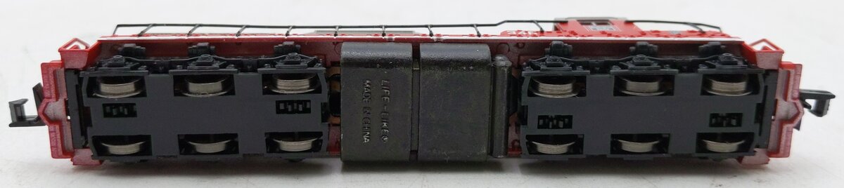 Life Like 7745 N Scale Burlington Route SD7 Powered Diesel Locomotive #346 EX/Box