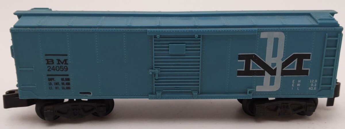 American Flyer 24059 Vintage S Boston and Maine Boxcar VG