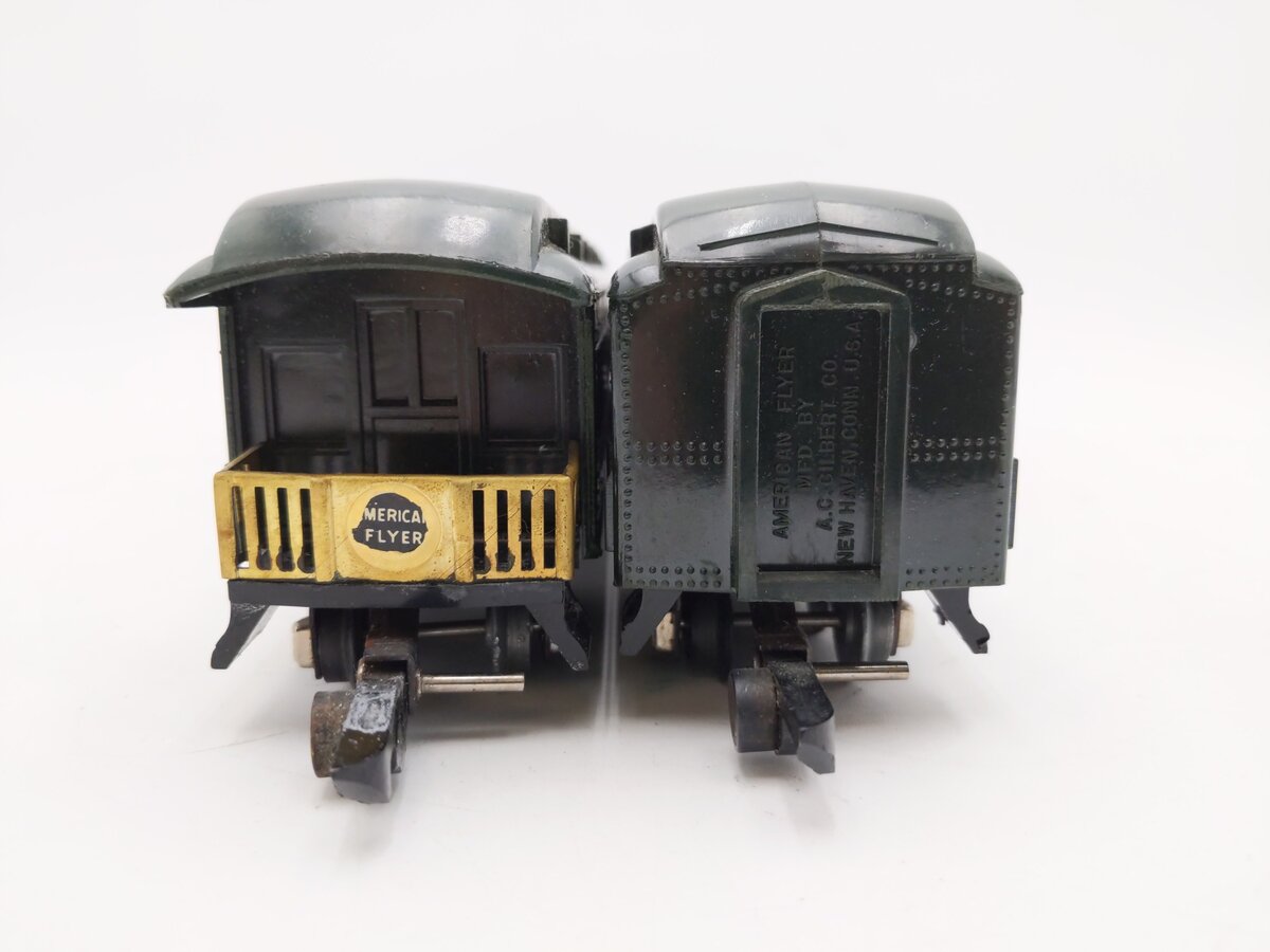 American Flyer S Gauge Assorted Passenger Cars: 652, 654 [2] VG/Box