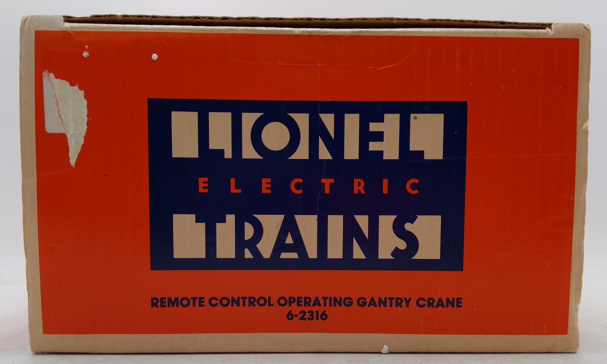Lionel 6-2316 O Norfolk & Western Operating Gantry Crane EX/Box