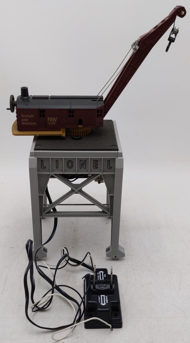 Lionel 6-2316 O Norfolk & Western Operating Gantry Crane EX/Box