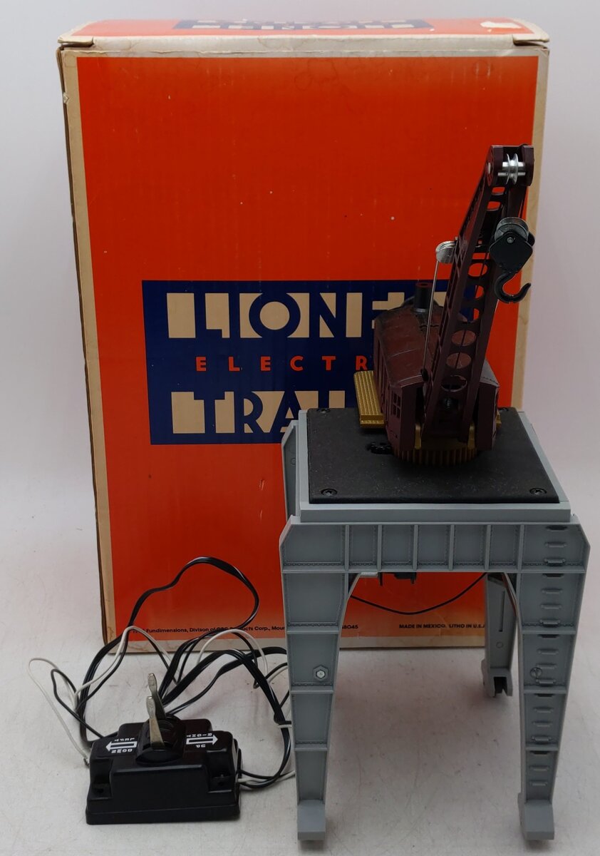 Lionel 6-2316 O Norfolk & Western Operating Gantry Crane EX/Box