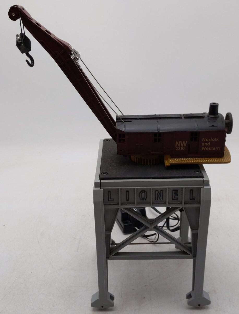 Lionel 6-2316 O Norfolk & Western Operating Gantry Crane EX/Box