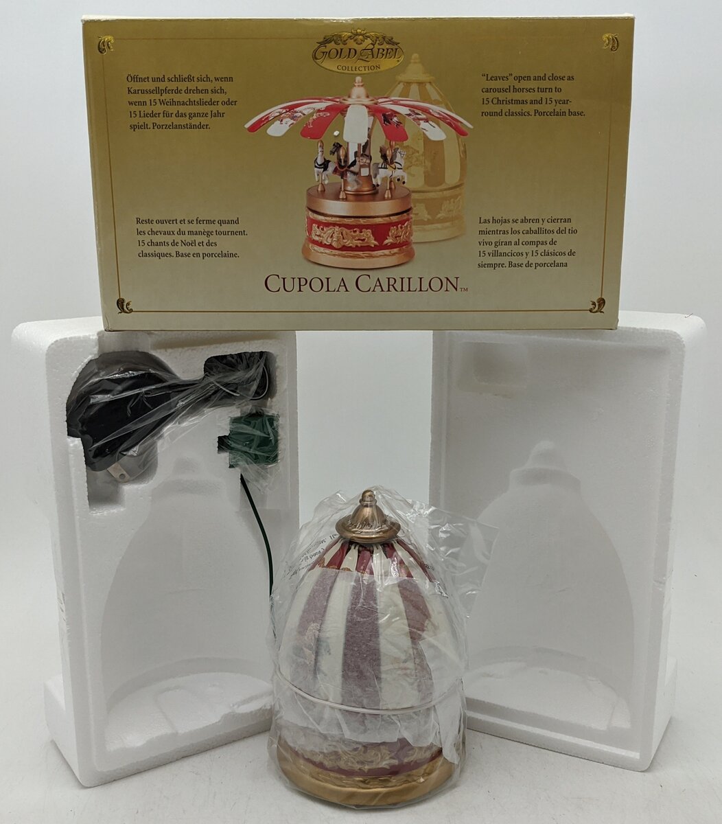 Gold Label 79191 Porcelain Cupola Carillon NIB