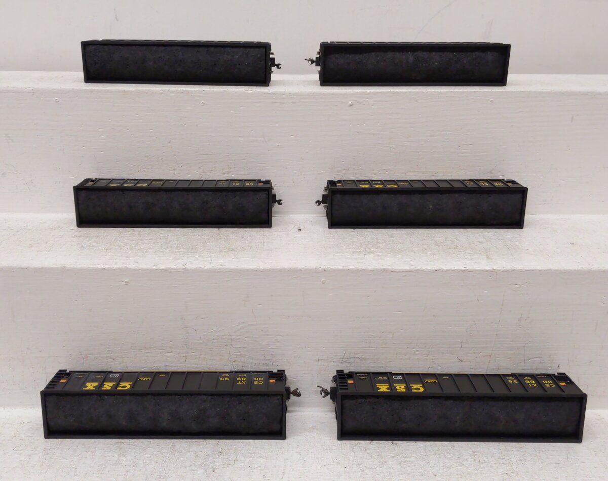Walthers 932-5312 HO Scale CSX BethGon Hopper 6-Pack/Box