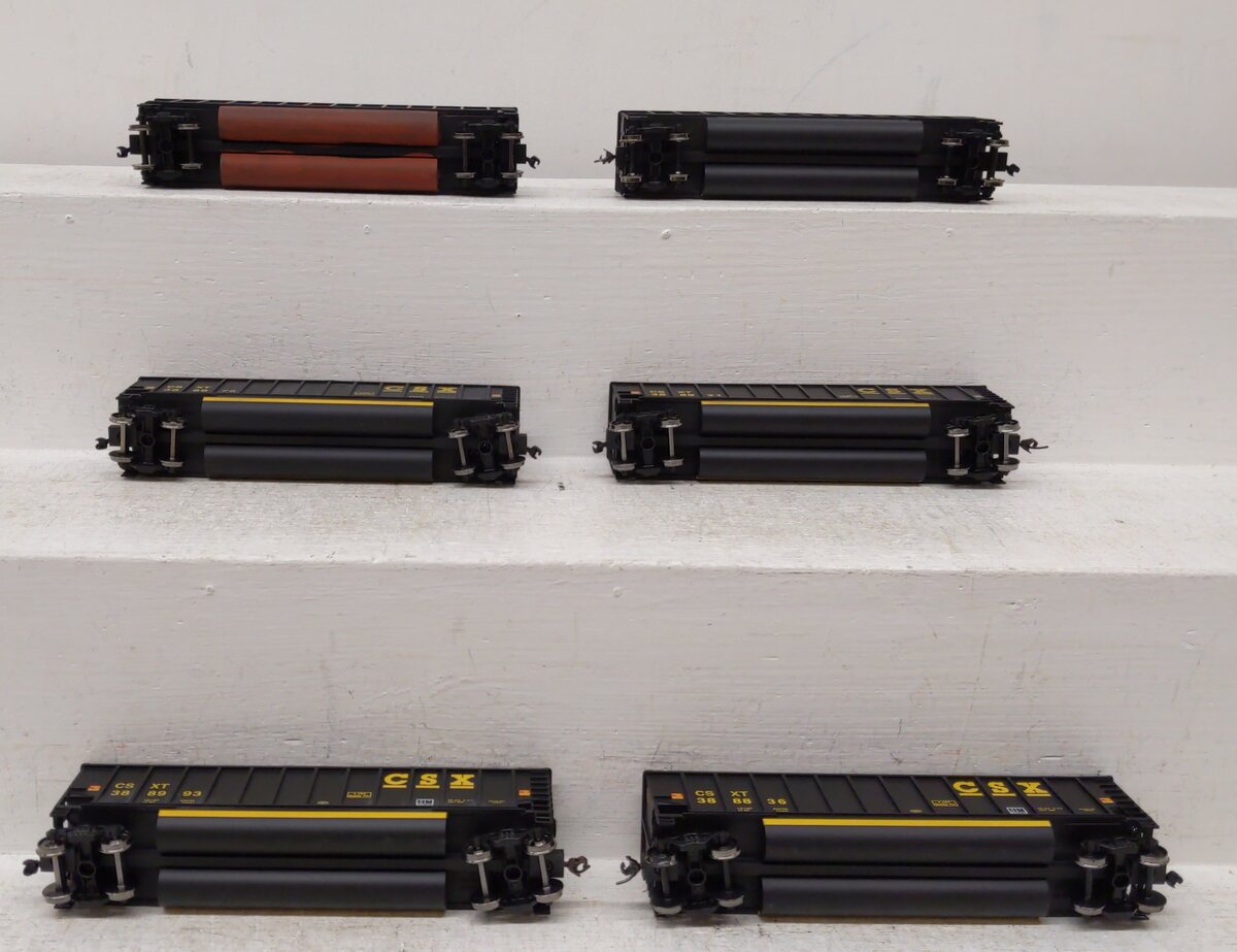 Walthers 932-5312 HO Scale CSX BethGon Hopper 6-Pack/Box