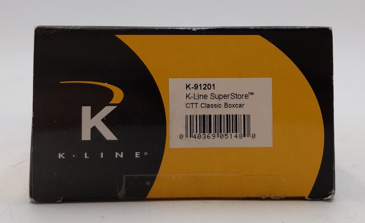 K-Line O Gauge k-91201 K-Line Super Store CTT Classic Boxcar #91100 LN/Box