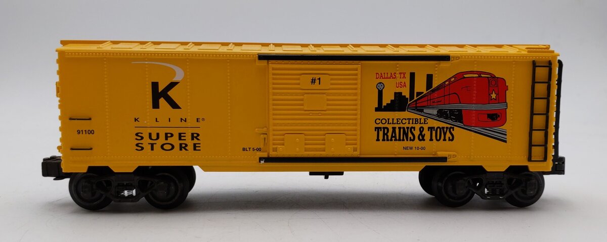 K-Line O Gauge k-91201 K-Line Super Store CTT Classic Boxcar #91100 LN/Box