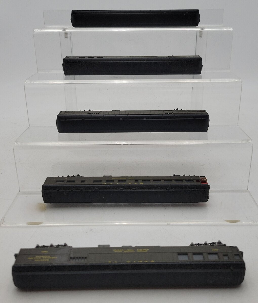 Rivarossi & Atlas N Scale Assorted Passenger Cars [5] EX/Box