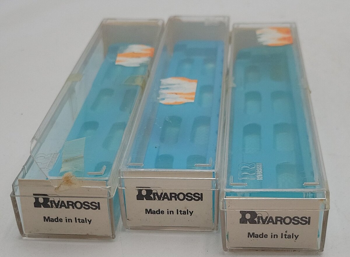 Rivarossi & Atlas N Scale Assorted Passenger Cars [5] EX/Box