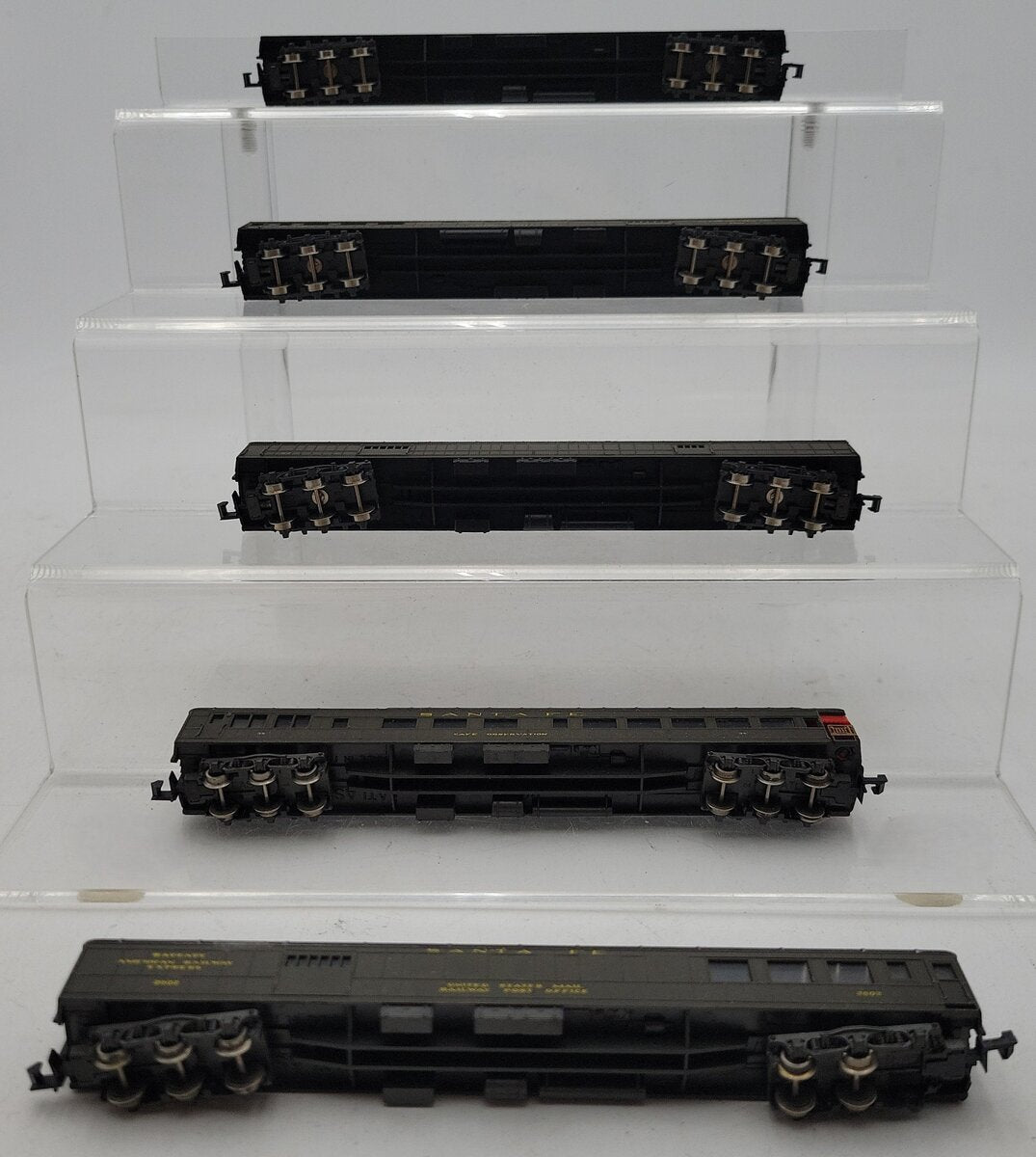 Rivarossi & Atlas N Scale Assorted Passenger Cars [5] EX/Box