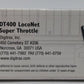 Digitrax DT400 Super Walkaround/IR Throttle EX/Box