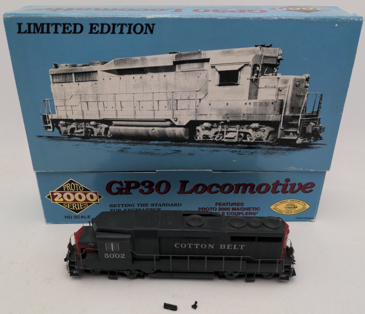 Proto 2000 23087 HO Scale St. Louis & Southwestern FA2 Diesel Locomotive #5002 VG/Box