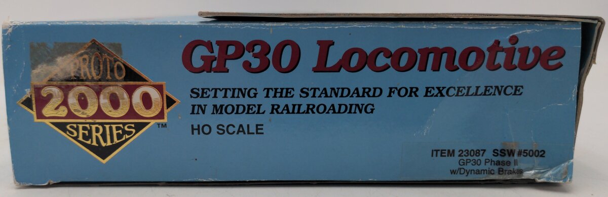 Proto 2000 23087 HO Scale St. Louis & Southwestern FA2 Diesel Locomotive #5002 VG/Box