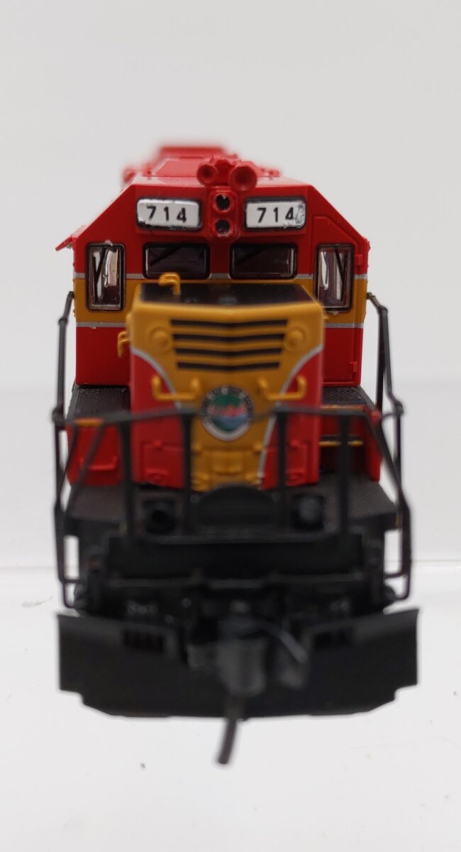 Broadway Limited 6199 N Florida East Coast SD40-2 Diesel Locomotive #714 w/ DCC EX/Box