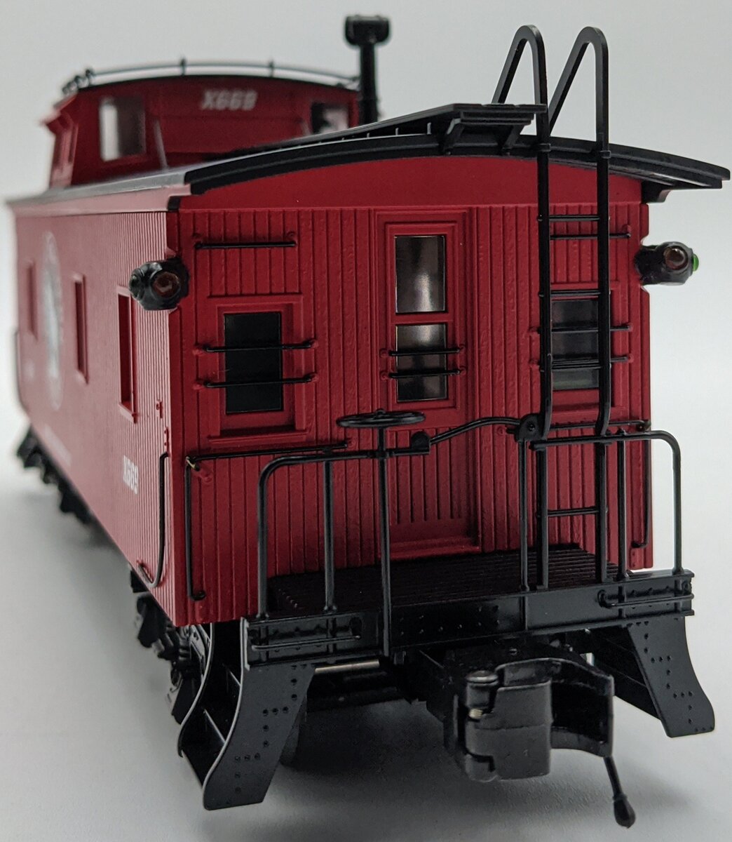 MTH 20-3387F O Gauge Great Northern CA-1 Woodsided Caboose #X669 NIB