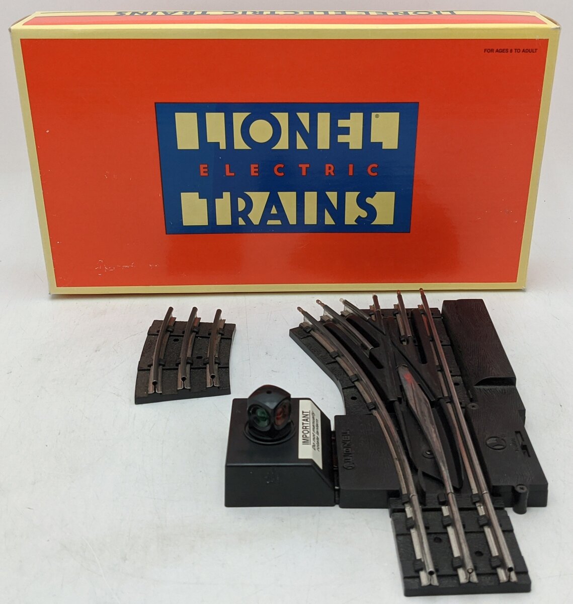 Lionel 6-23010 O O31 Left Hand Remote Control Switch Turnout VG/Box