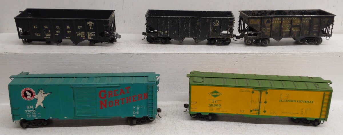 O Scale (2-rail) Assorted Freight Cars #2161,79367,50006,27056 [5]